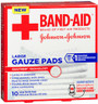 Johnson & Johnson Red Cross First Aid Gauze Pads 4x4