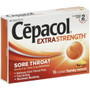 Cepacol Maximum Strength Sore Throat Pain Relief Lozenges Honey Lemon - 16 ct
