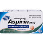 Premier Value Chewable Aspirin 81Mg Orange - 36ct