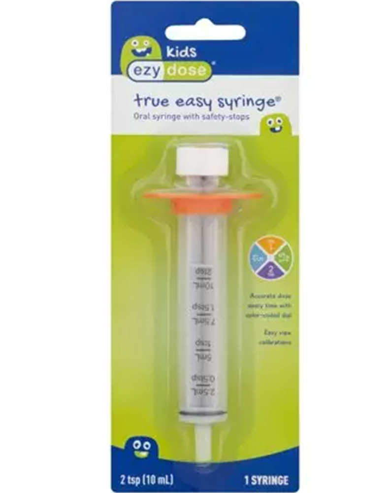 Ezy Dose Kids True Easy Syringe, 10 mL each Sandbox Thrifty White