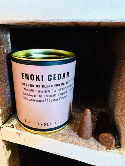 Enoki Cedar Alchemy Incense Cones