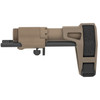 SB Tactical AR Pistol Brace PDW 3 Position - FDE