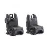 Tactical Folding Polymer Sight Tower Set Front and Rear BUIS Combo