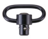 Heavy Duty Flush Push Button Quick Detach QD Sling Swivel Mount