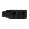 Super Slim 3 Slot M-LOK Rail Section Black Finish