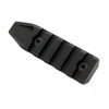 Super Slim 5 Slot M-LOK Rail Section Black Finish