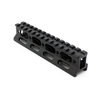 Super Slim 1" Picatinny Riser Mount 13 Slot Aluminum Black