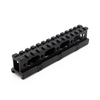 Super Slim 1" Picatinny Riser Mount 13 Slot Aluminum Black