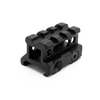 Super Slim .75" Picatinny Riser Mount 3 Slot Aluminum Black