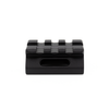 Super Slim .5" Picatinny Riser Mount 3 Slot Aluminum Black