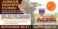 Quantico Junior Highpower Rifle Clinic