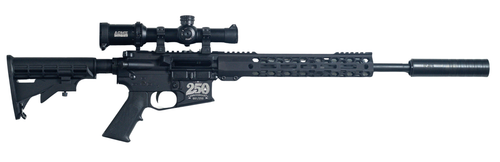 250th Anniversary AM-15 Complete Rifle, Suppressor, Optic Package