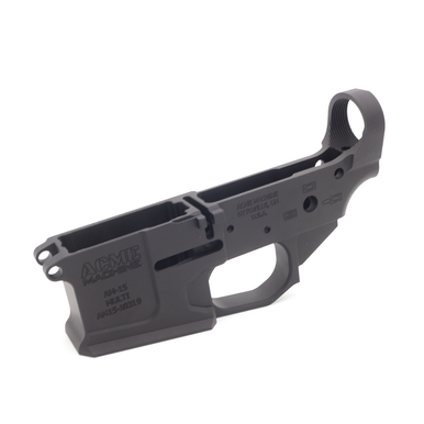 ACME AR-15 Stripped Gen III Billet Lower Receiver - Anodized Black