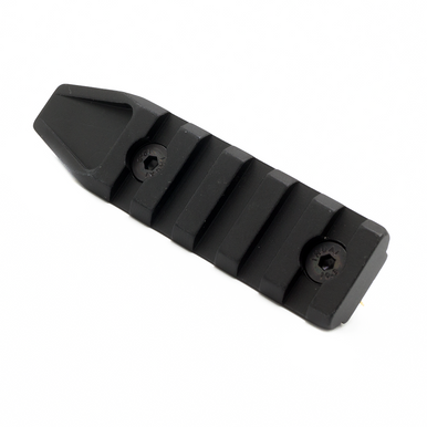 Super Slim 5 Slot M-LOK Rail Section Black