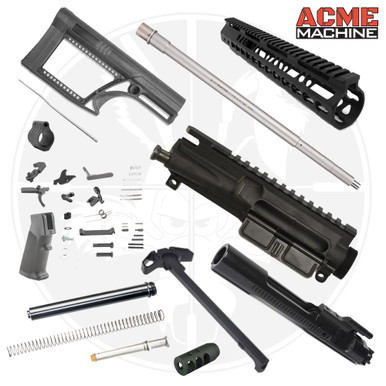 BA 18" .224 Valkyrie Complete Rifle Build Kit - Minus Lower