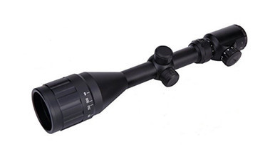6-24x50 AOE Red & Green Illuminated Rangefinding Mil Dot Hybrid Crosshair Tactical Scope