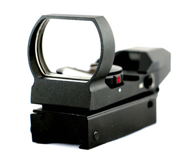 Tactical Holographic Reflex Sight Dual Illuminated Red/Green 4 Multi-Reticles