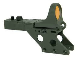 Reflex Sight 8 MOA Red Dot with Integral Mount 1911, Browning Hi-Power, CZ 75, 85 Polymer - Green