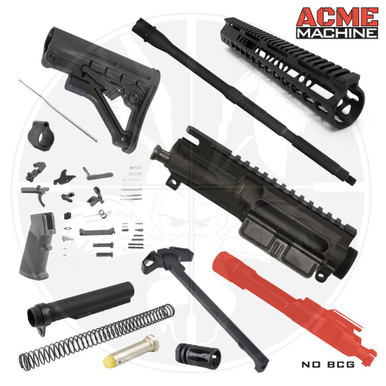 16" M4 5.56 Rifle Build Kit NO BCG - Minus Lower