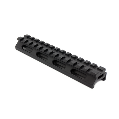 Super Slim .5" Picatinny Riser Mount 13 Slot Aluminum Black
