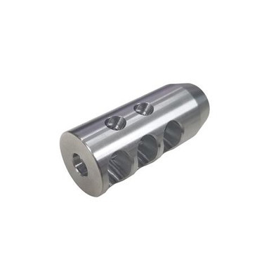 7.62 Stainless Steel TPI Compact Muzzle Brake for 5/8x24