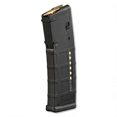 Magpul Windowed PMAG 30 AR-15 Magazine, .223/5.56, 30 Rounds, Gen M2 MOE Black