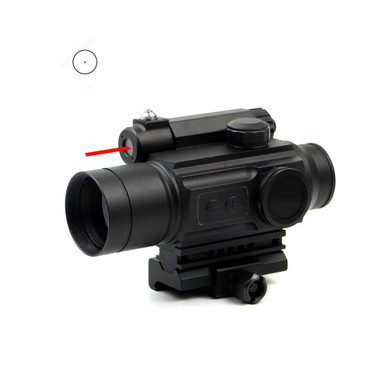 1x28 HD-25 Red Dot w/ Red Laser & Mount
