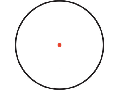 Reflex Sight 8 MOA Red Dot with Integral Mount 1911, Browning Hi-Power, CZ 75, 85 Polymer - Green