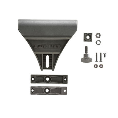 Luth-AR CHP-1 Cheek Plate Assembly Black Fits AR-15/AR-10 MBA-2 or MBA-4