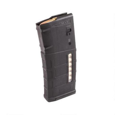 Magpul PMAG Gen 3 Windowed LR308/SR-25 Pattern M118 LR/SR Magazine 7.62 .308 25 Rounds Polymer Black