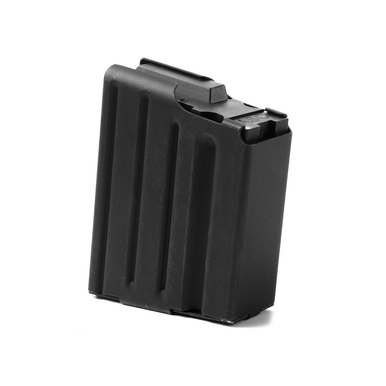 ASC LR-308 7.62 SR-25 Magazine 10 Round Stainless Steel Black