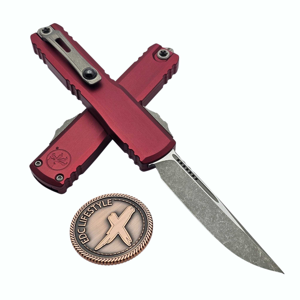 Microtech Ultratech Gen IV Merlot S/E 3.55" Apocalyptic 11214-10APMR