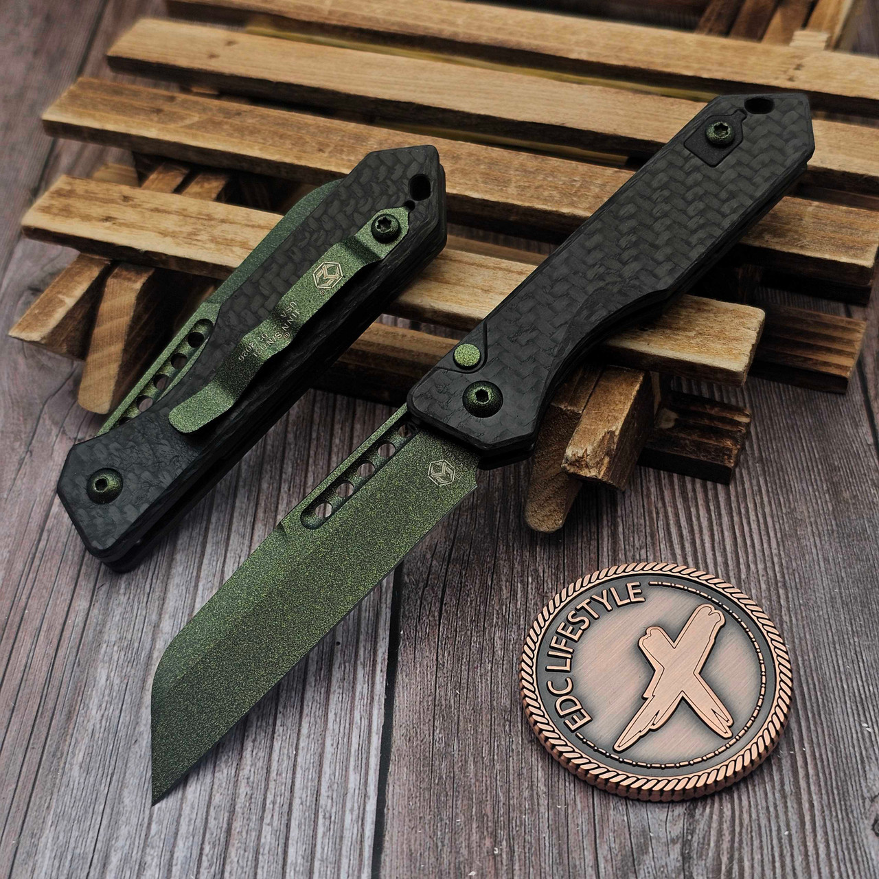 Heretic Knives Carbon Fiber Jinn Auto 3