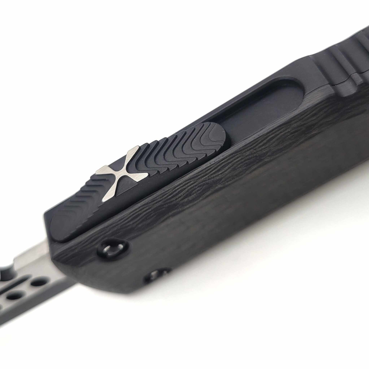 Microtech Ultratech 119-1CFS Hellhound Carbon Fiber Top