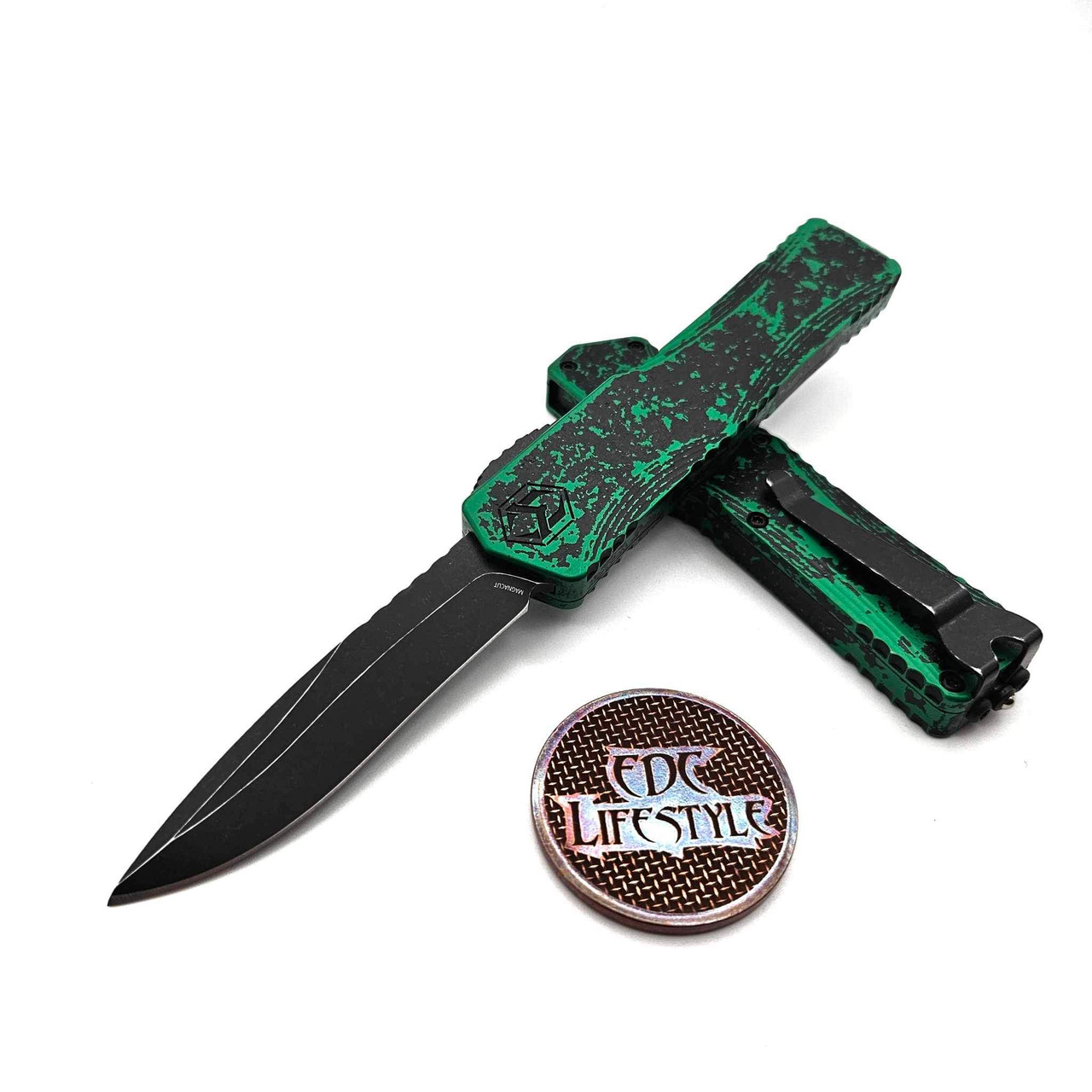 【ゆうきん】【美品・US11(23号)】BRUTE CLASSIC Heretic Knives USN 23 Show Special Colossus Recurve Battleworn