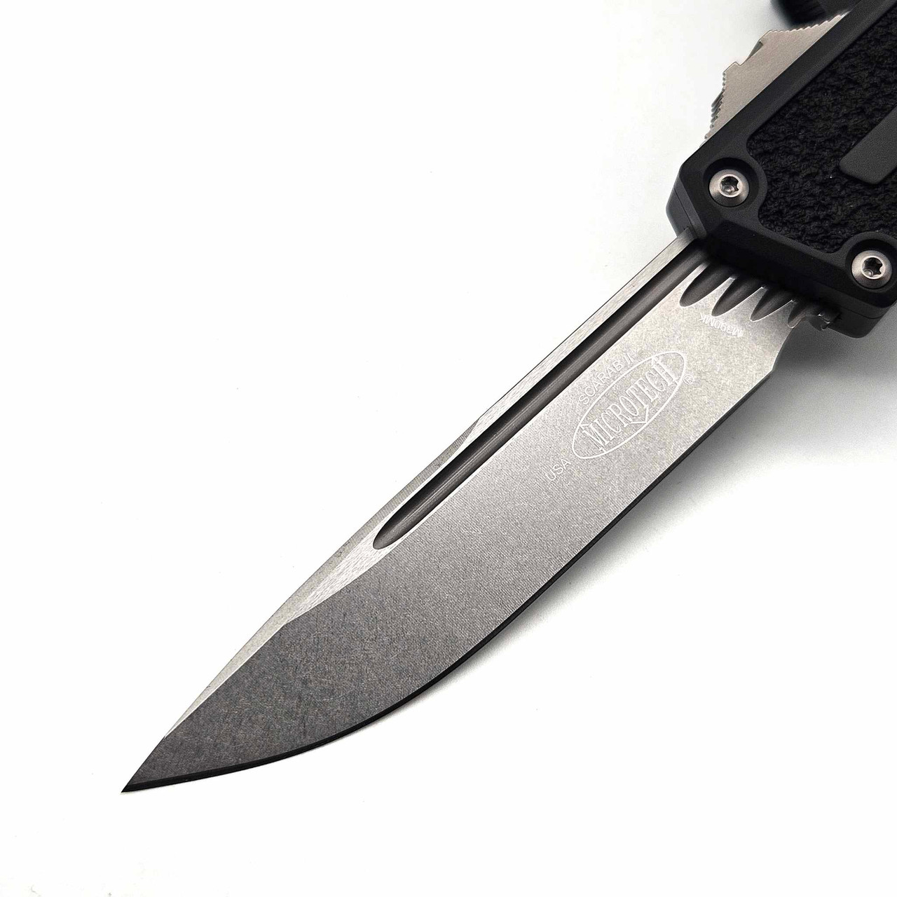 Microtech Scarab II S/E Gen III 1278-10 Black Stonewash Standard