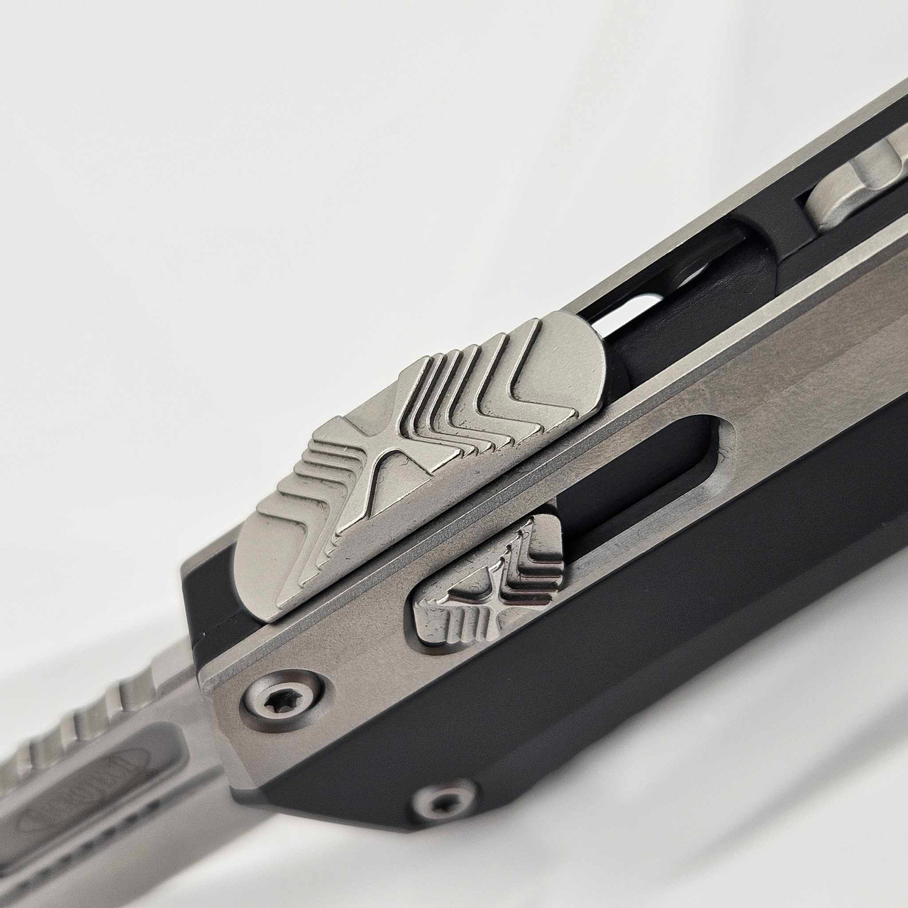 Microtech Knives Glykon 184-10 Bayonet Bead Blast Overlap Stonewash ...