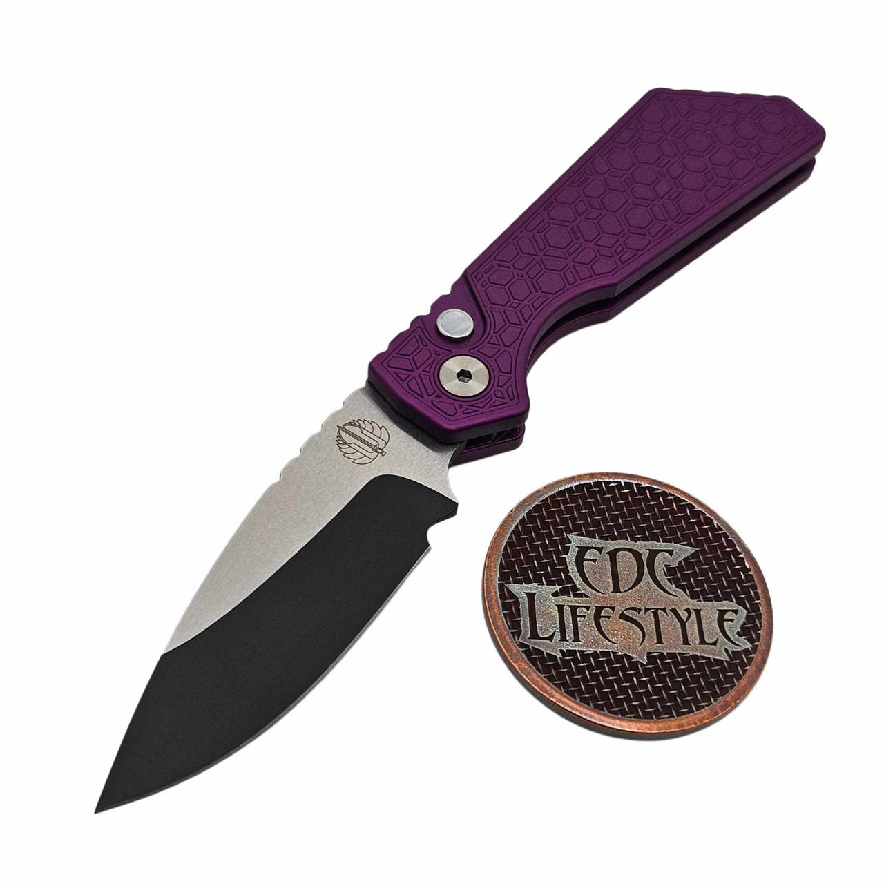 Pro-Tech Knives 2024 Strider PT+ Custom 008 Purple 