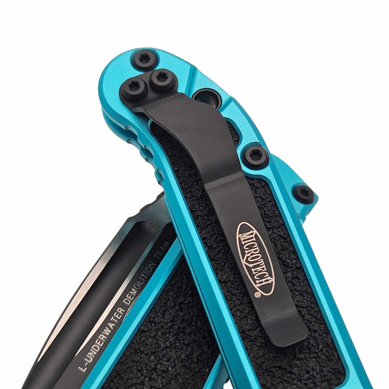 Large Microtech Microtech LUDT S/E Gen III 1135-1TQ Turquoise Black Standard
