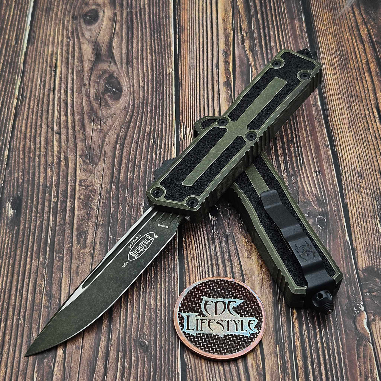 Microtech Scarab II S/E Gen III Tactical Standard Weathered