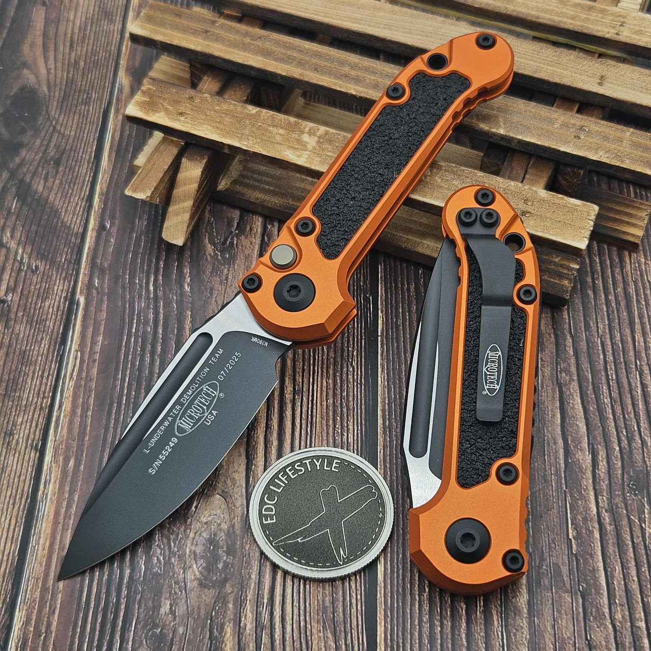 Microtech LUDT S/E Gen III 1135-1OR Orange Black Standard