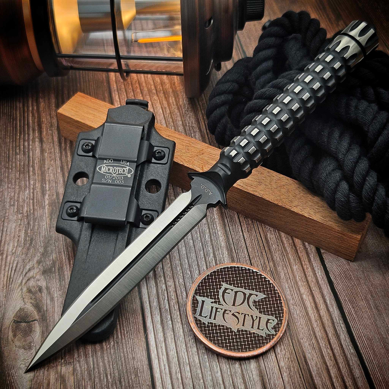 Microtech Ado Microtech Knives ADO D/E Two-Tone S/N 003