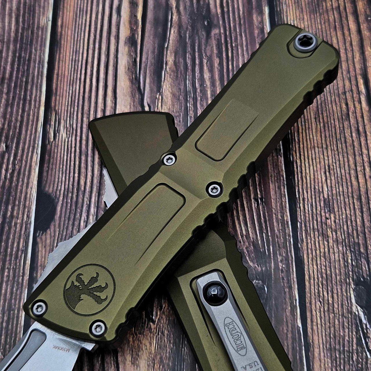 Microtech Combat Troodon Gen III OD Green 4" T/E Partial Serrated ...
