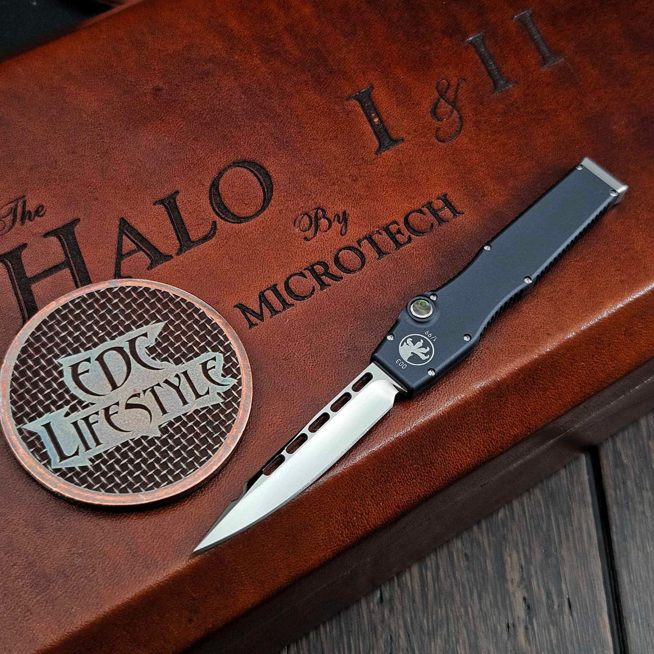Microtech Knives Halo I & Mini II Set S/N 003