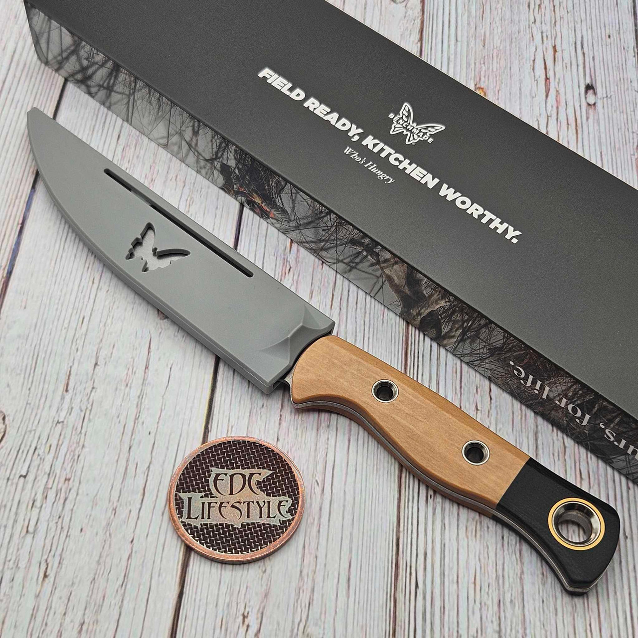 Benchmade Meatcrafter Maple Valley Richlite 6.14