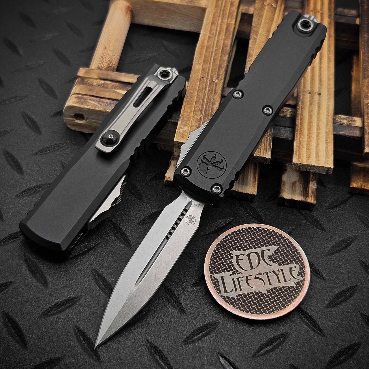 Microtech UTX-85 Gen III 1232-10 Black 3.06