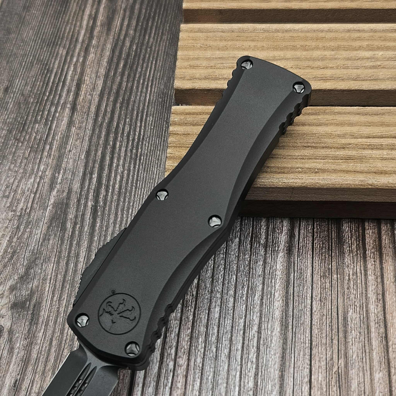 Microtech 702-1DLCTSH Black Tactical Hera Double Edge DLC Standard Deep ...