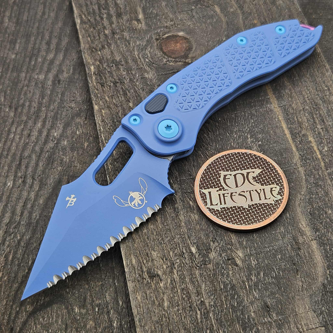 Microtech Stitch Auto S/E 169-3SIS Full Serrated 
