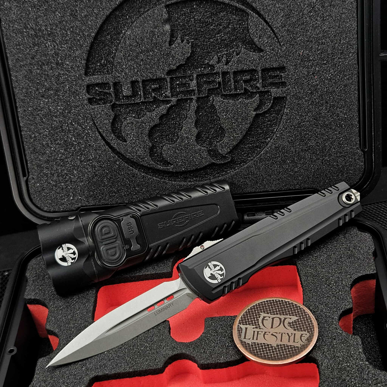 Microtech Surefire Luminary & Stiletto Pro II Set 1270-10SET