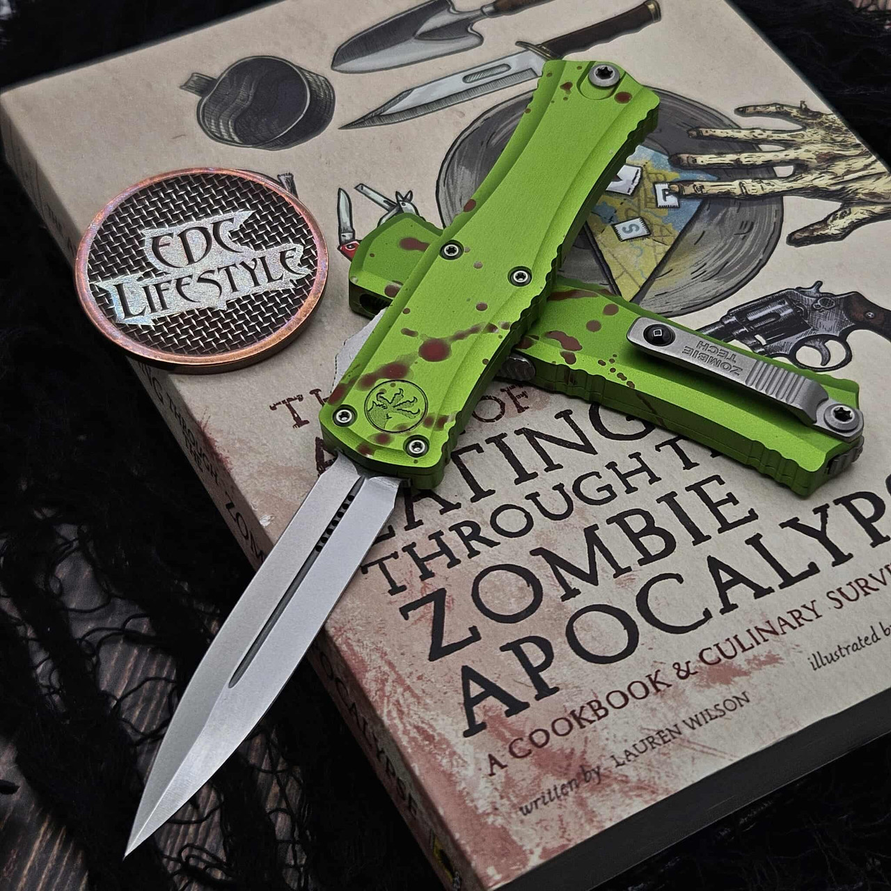 Microtech Hera II Mini D/E Zombie 2.95